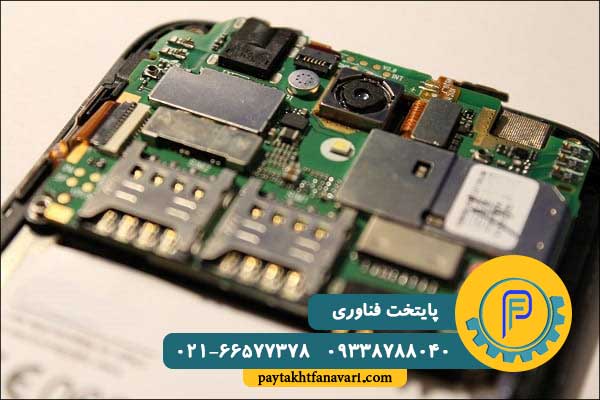 معرفی قطعات روی برد موبایل معرفی قطعات روی برد موبایل