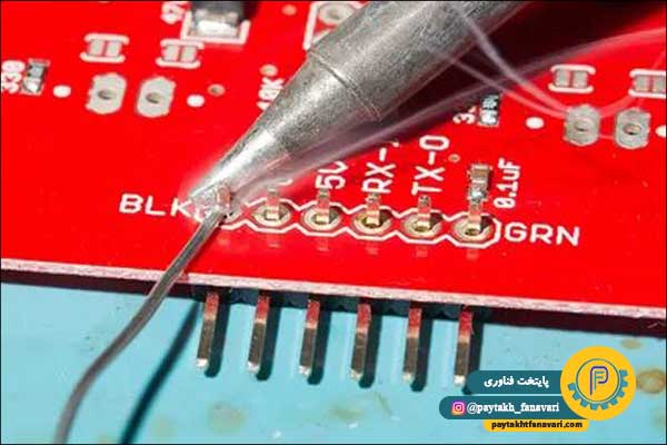 مونتاژ PCB با هویه DIP