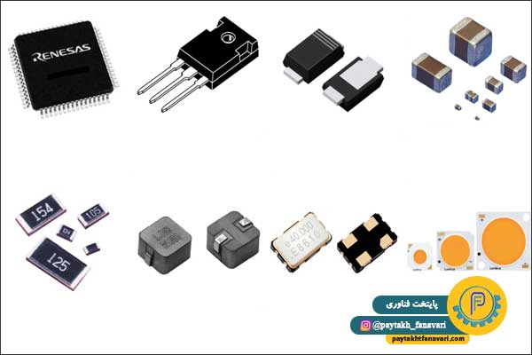قطعات SMD ( SURFACE MOUNT DEVICE)